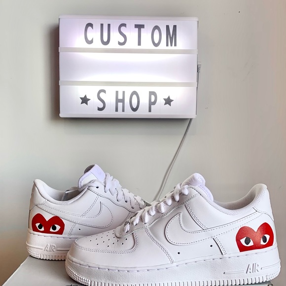 The air force one is produced by ig @custom____shop. We have sizes from 6-12 mem - Picture 1 of 1